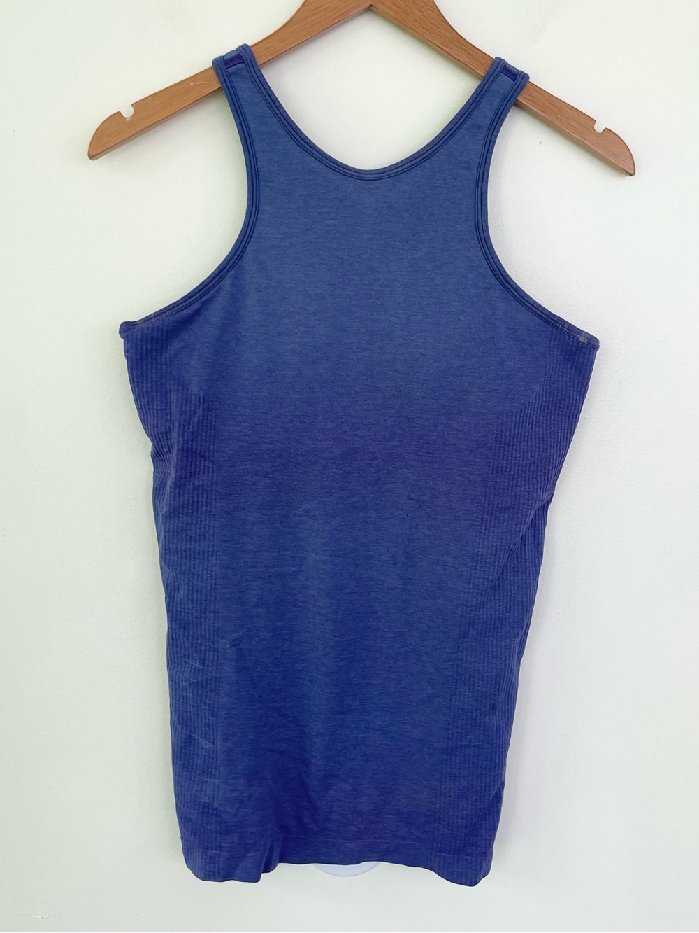 Lululemon RESCUE Tank Top Blue Racerback sz 10